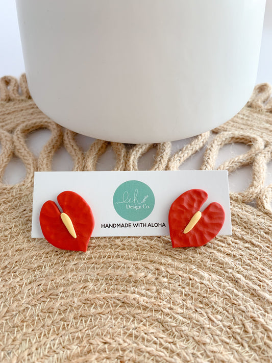 Anthurium Stud (Traditional Red)